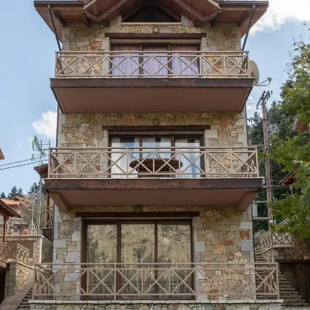 Riverside Chalet With Panoramic View Eptálofos